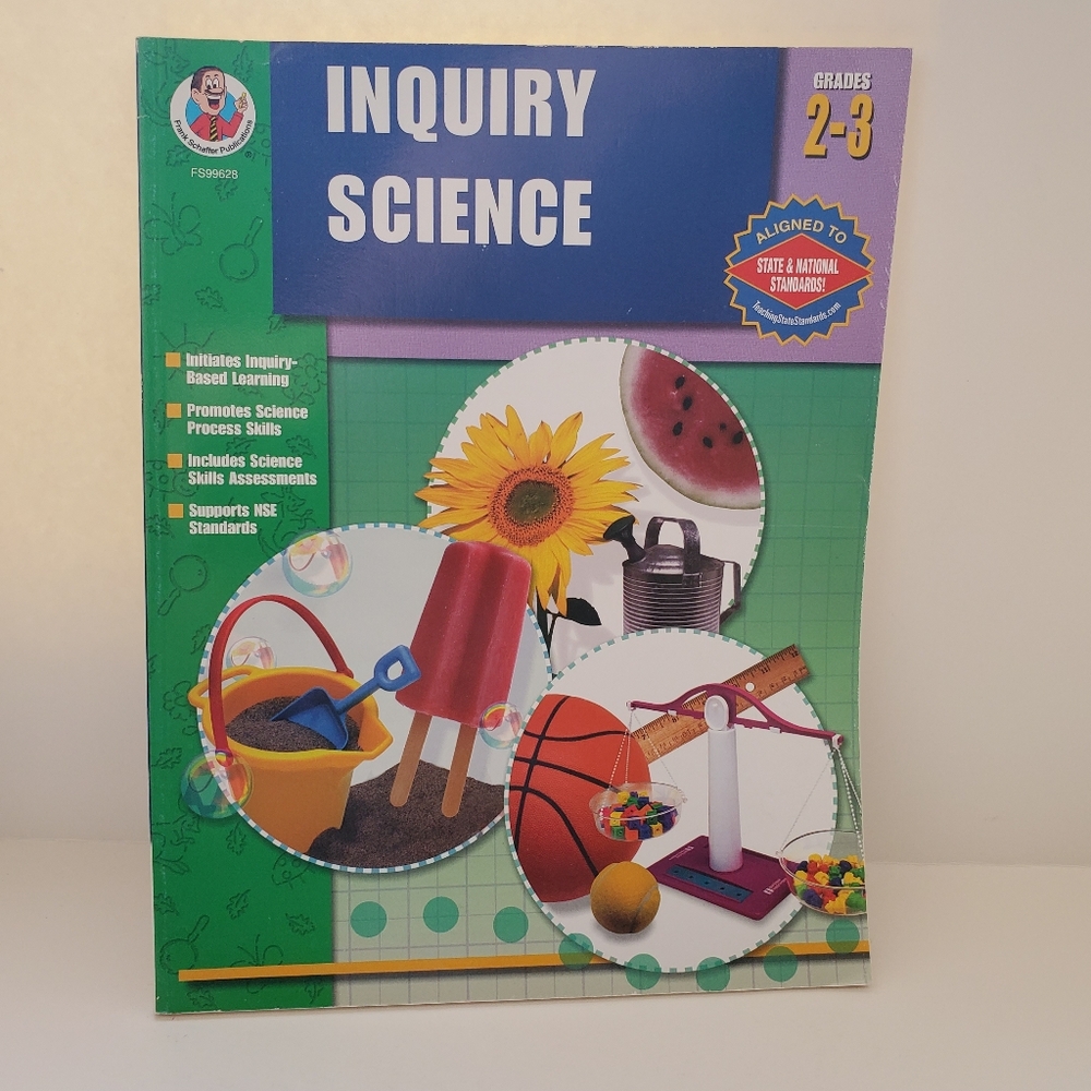 Inquiry Science Activity Book for Grades 2-3 New/unused Paperback